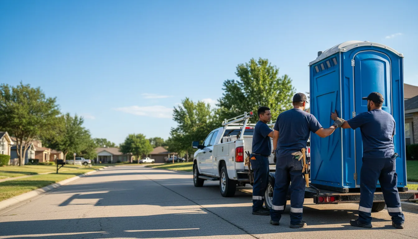 Portable Toilet Rental in Leedey, OK near me
